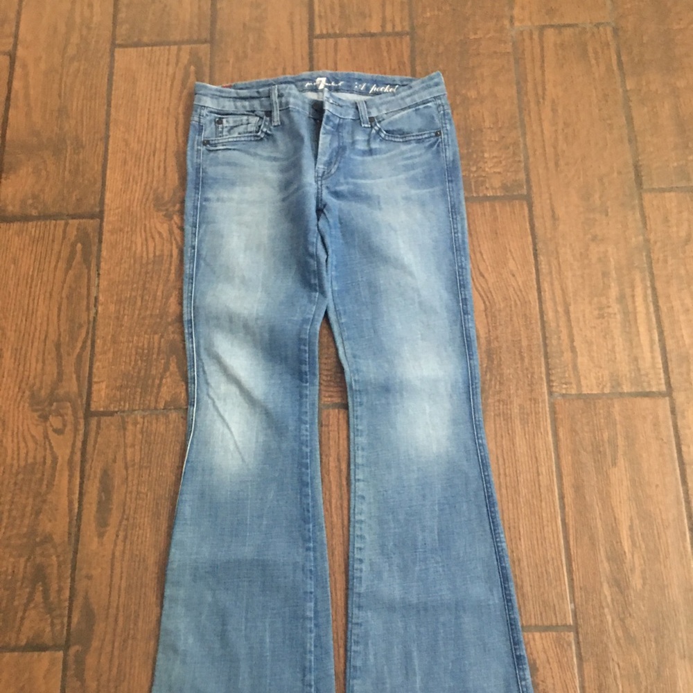 7  for all mankind  flare jeans